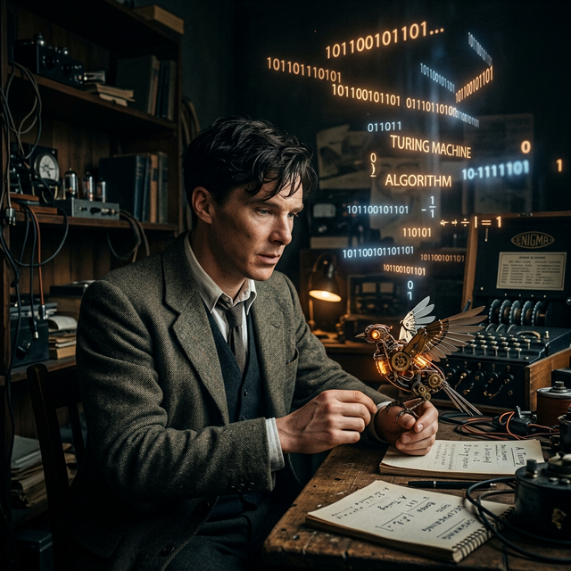 Alan Turing Thinking